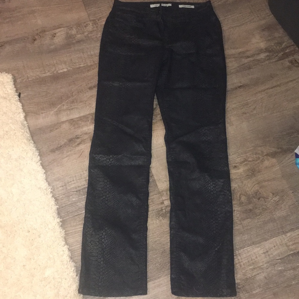 Snakeskin jeans